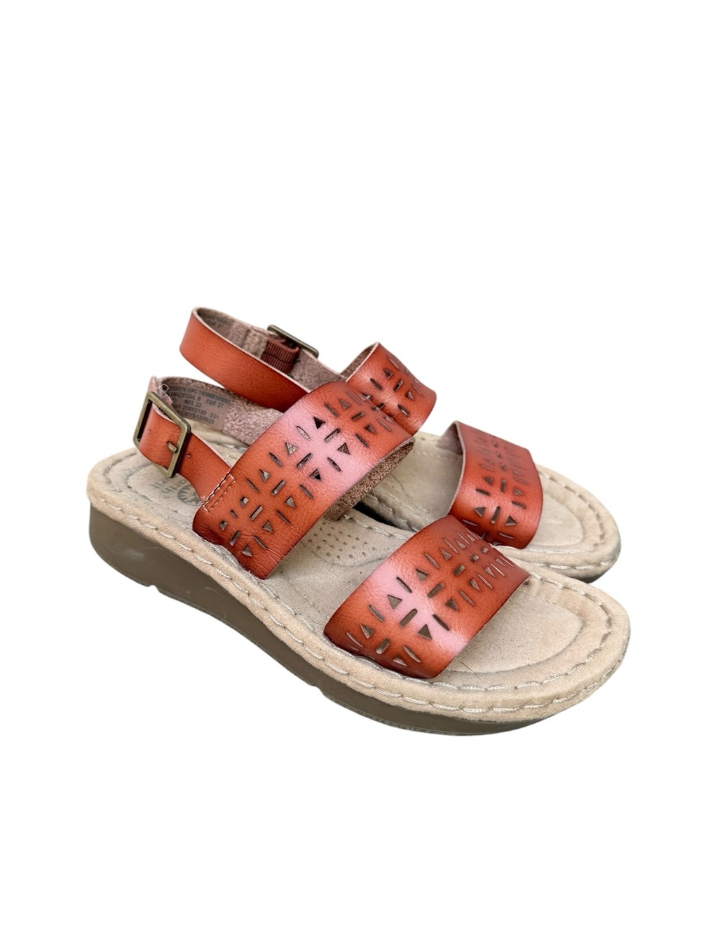 Earth Spirit Women's Meaghan Wedge Sandals size 6 EU 37